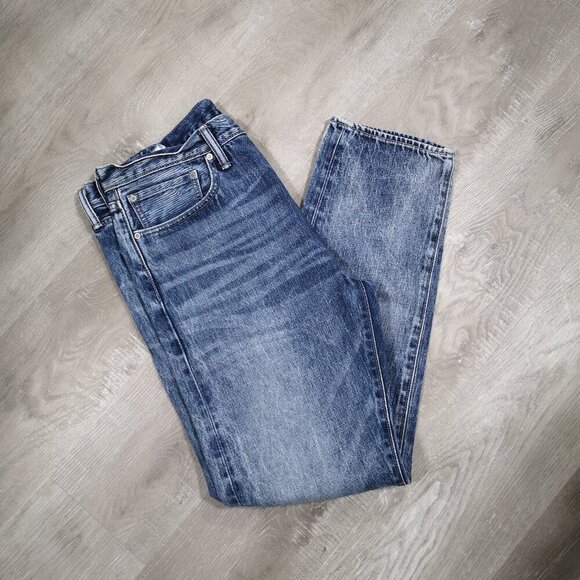 COPY - Levi's Men's 508 Size 36/32 Straight Leg Medium Wash Blue Jeans - Picture 11 of 15